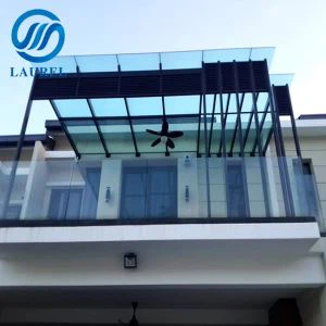 8 mm 15 mm grūdintas balkono stiklas